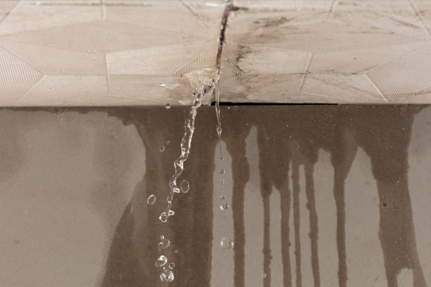 Professional Water Damage Restoration technician working in Pineville, SC